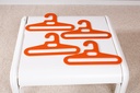 Ensemble de 4 cintres oranges-3