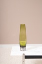 Vase style scandinave en verre vert