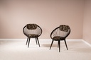 Paire de fauteuils Yngve Ekström